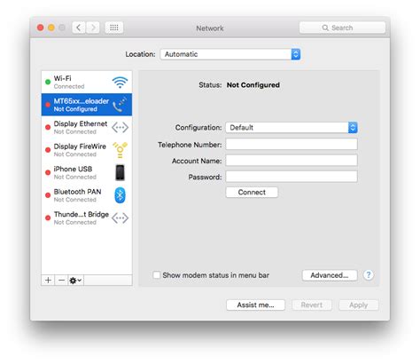 what is mt65xx preloader|Why is MT65xx Preloader a network interface on my Mac.